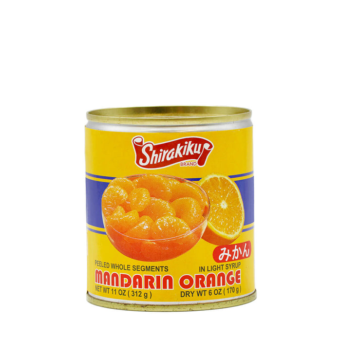 Shirakiku Mandarin Orange in Light Syrup 11oz