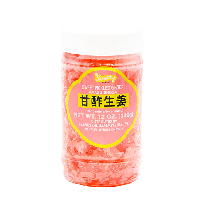 Shirakiku Sweet Pickled Ginger Amasu Shoga 12oz