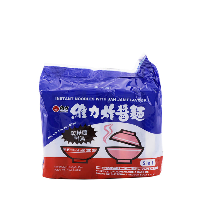 Wei Lih Noodle Jah Jan 5 packs x 90g