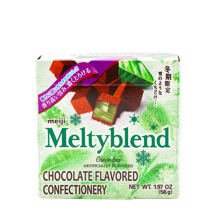 Meiji Meltyblend Green Tea Chocolate Flavored Confectionery 1.97oz