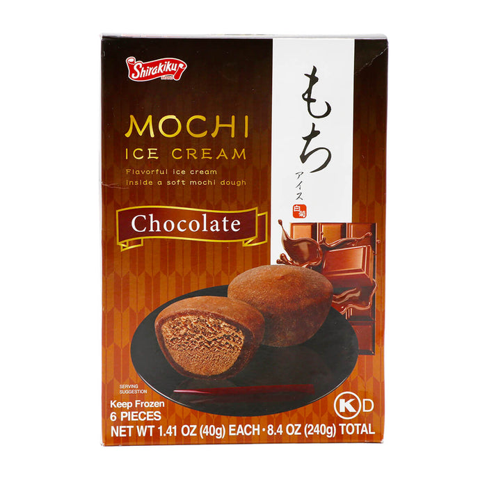 Shirakiku Mochi Ice Cream Chocolate 8.4oz