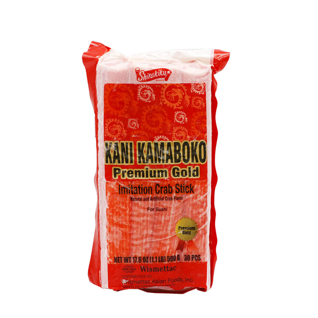 Shirakiku Kani Kamaboko Premium Gold Imitation Crab Stick 1.1lb H