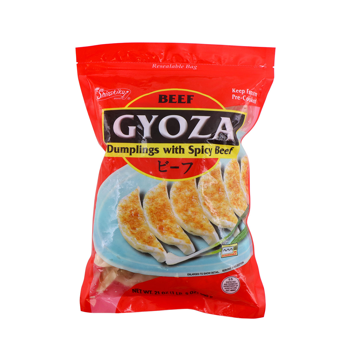 Shirakiku Spicy Beef Gyoza 21oz