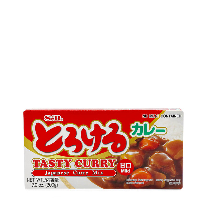 S&B Tasty Curry Mix Mild 7oz