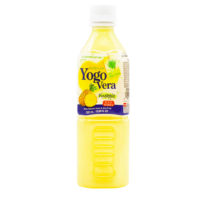 Yogo Vera Non Carbonated Soft Drink with Aloe Vera Pineapple Flavor 500ml
