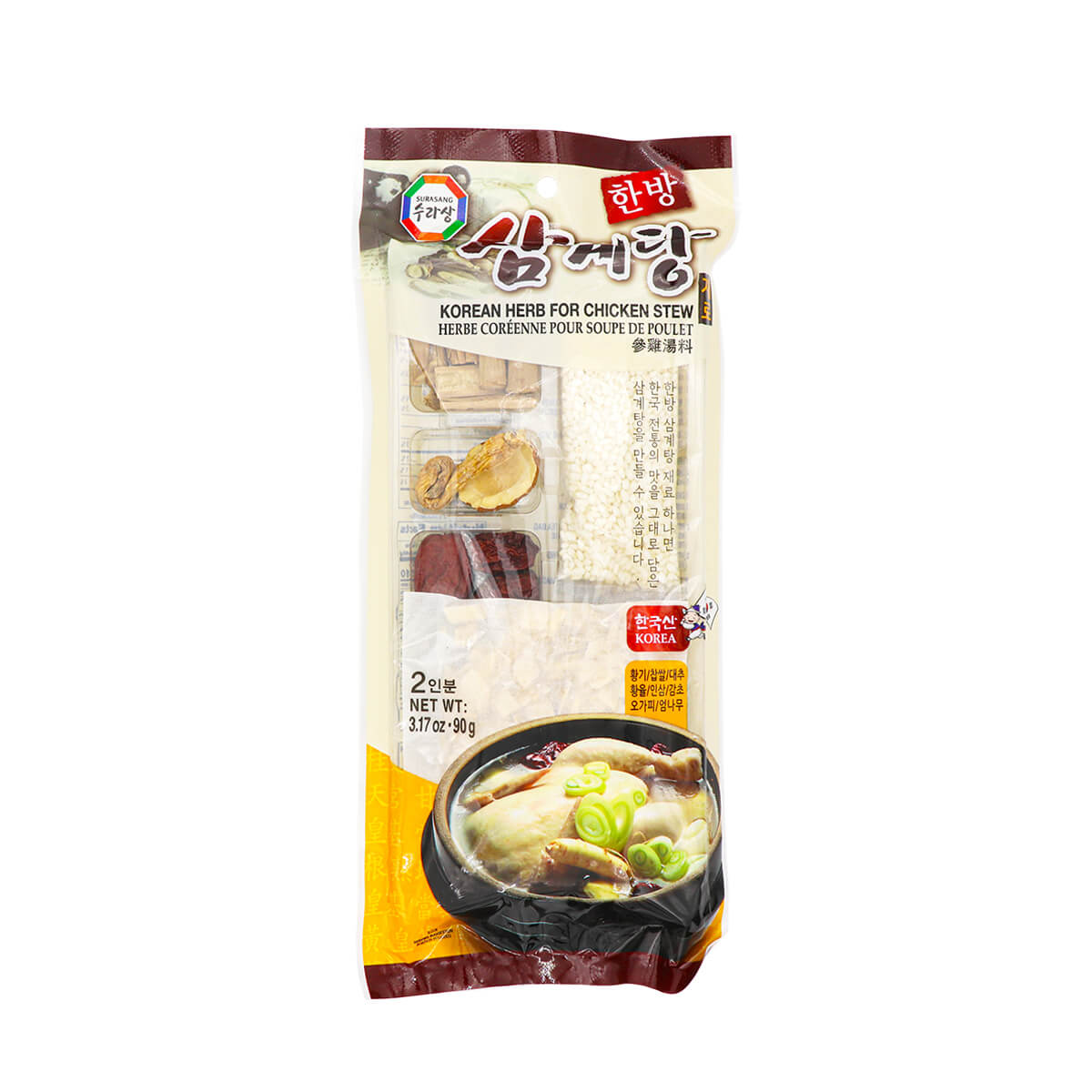 Surasang Korean Herb for Chicken Stew 3.17oz - H Mart Manhattan