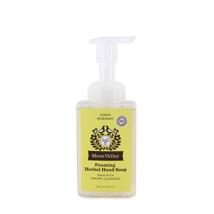 Moon Valley Organics Foaming Herbal Hand Soap Lemon Rosemary 8.8oz