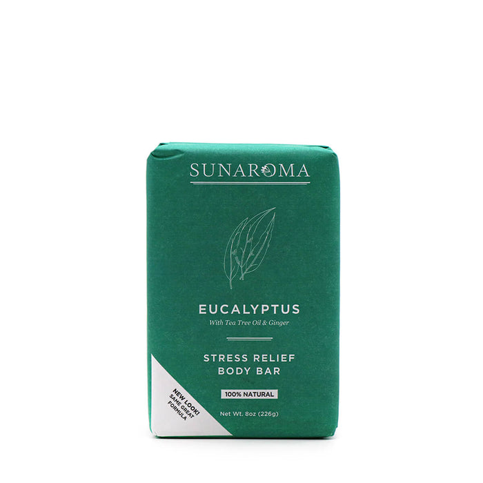 Sunaroma Eucalyptus Stress Relief Body Bar 8oz