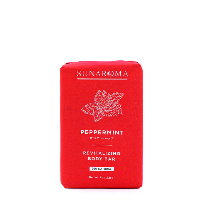 Sunaroma Peppermint Revitalizing Body Bar 8oz