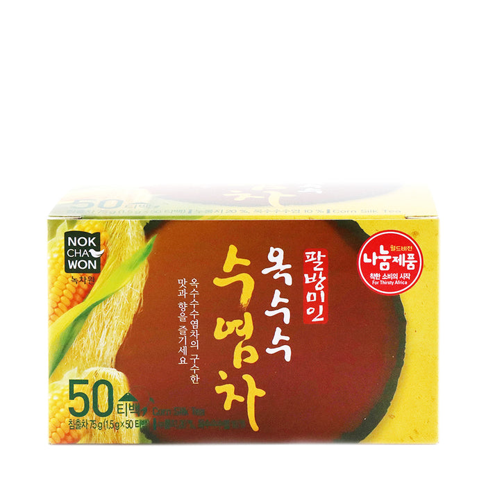 Nokchawon Corn Silk Tea, 1.5g X 50 Tea Bags, 75g