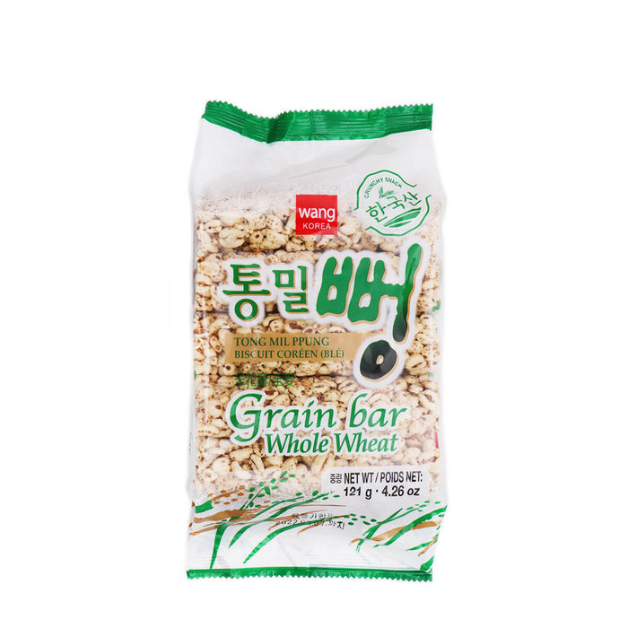 Wang Korea Tong Mil Ppung Grain Bar Whole Wheat 4.26oz