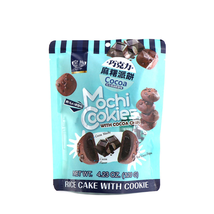 Royal Family Cocoa Mochi Cookies with Cocoa Chips 4.23oz
