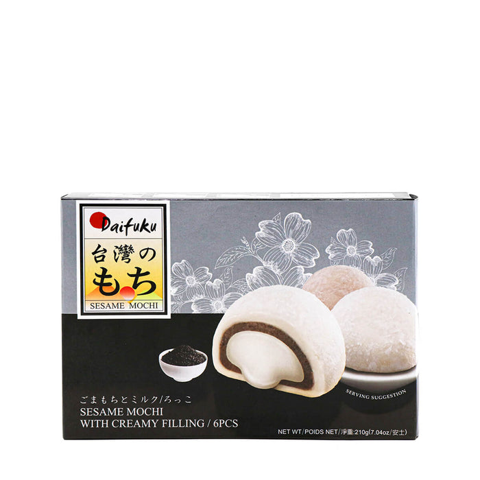 Daifuku Sesame Mochi with Creamy Filling 7.04oz