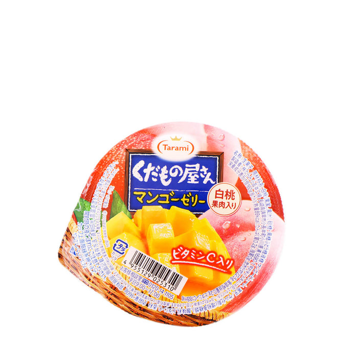 Tarami Kudamonoyasan Mango with White Peach Jelly 5.6oz