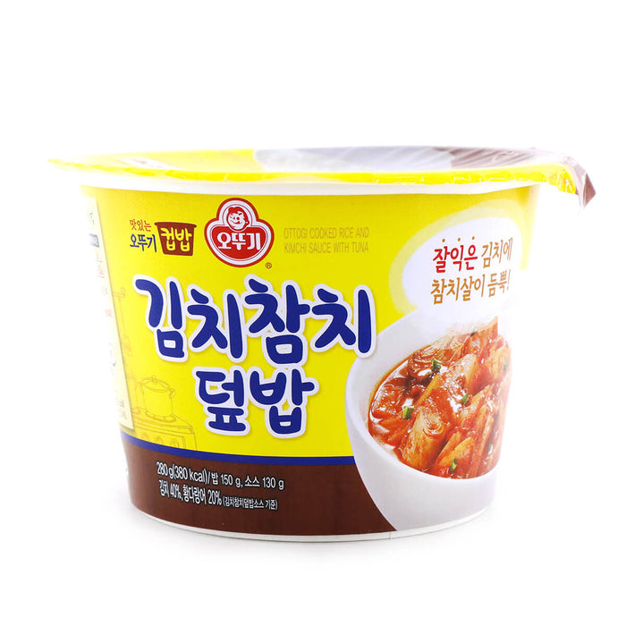 Ottogi Cooked Rice and Kimchi Sauce with Tuna Bowl 280g