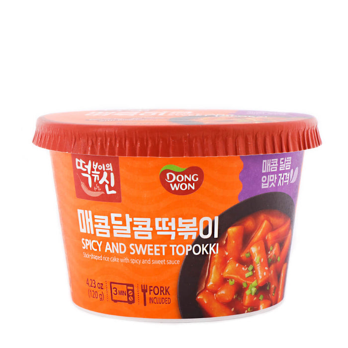 Dongwon Spicy & Sweet Topokki 4.23oz