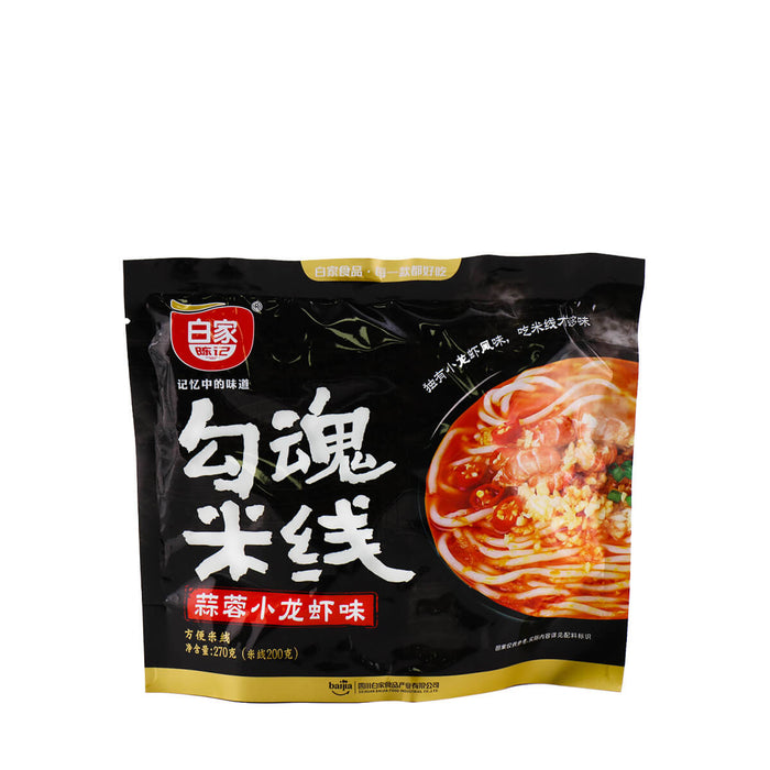 Baijia Rice Noodles-Garlic Crawfish Flavor 9.52oz