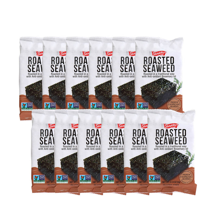 Shirakiku Roasted Seaweed 4g x 12 packs