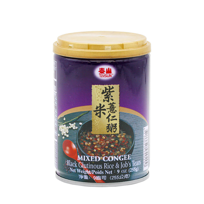 Taisun Mixed Congee Black Glutinous Rice & Job's Tears 9oz
