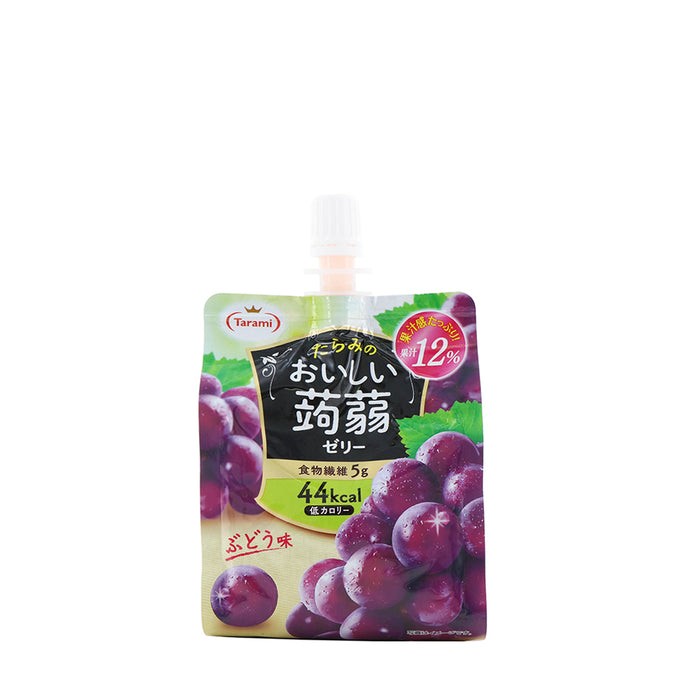 Tarami Oishii Konjac Jelly Grape Flavor 150g