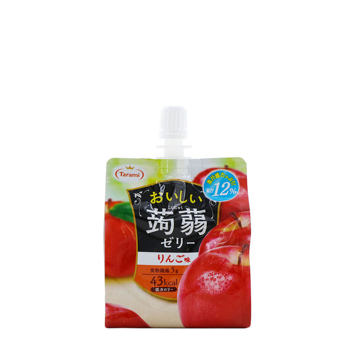 Tarami Oishii Konjac Jelly Apple Flavor 150g