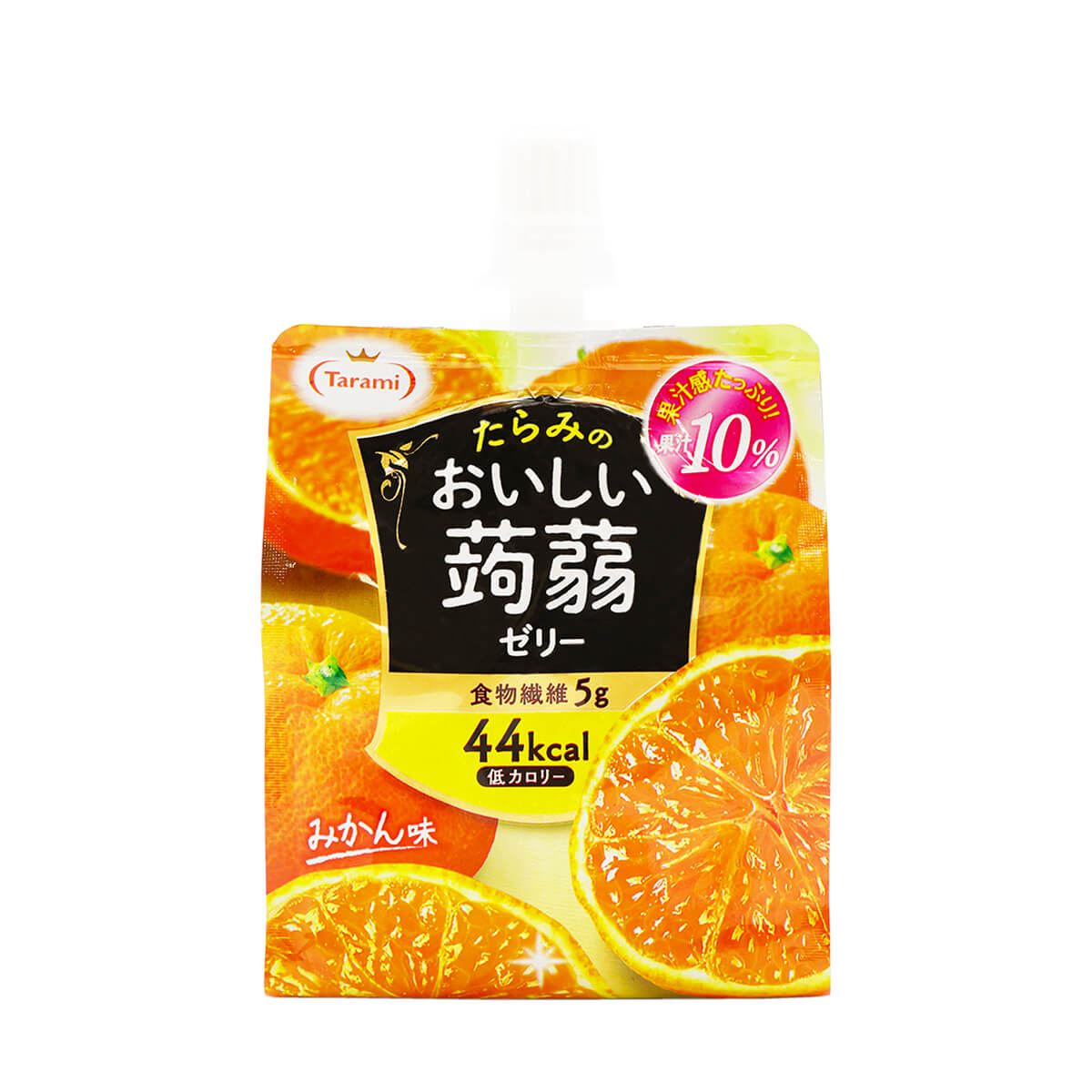 Tarami Oishii Konjac Jelly Mikan Flavor 150g - H Mart Manhattan