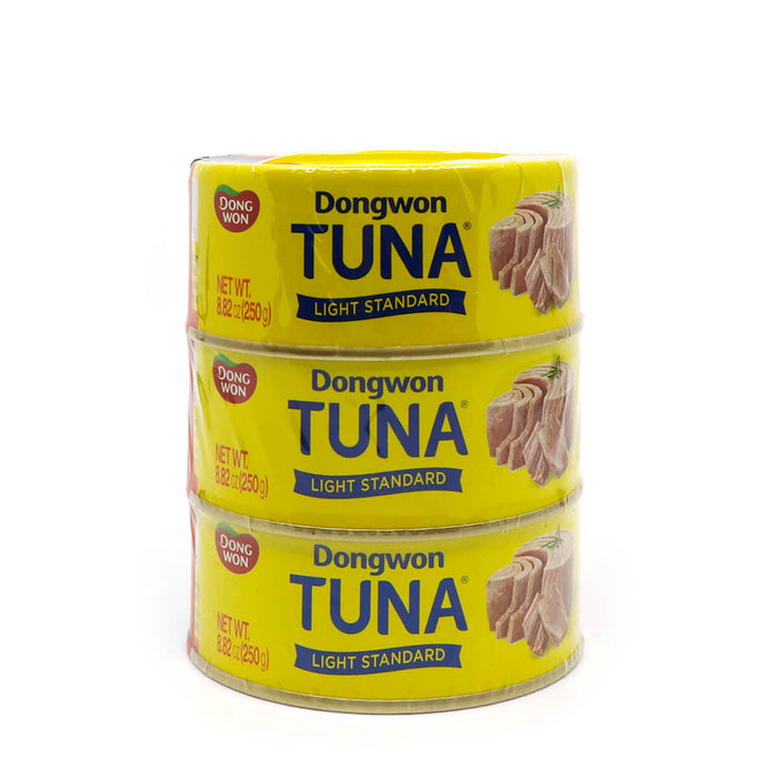 Dongwon Tuna Light Standard 3 Cans, 26.5oz