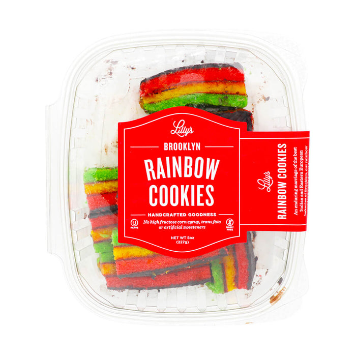 Lilly's Baking Company Rainbow Cookies 8oz