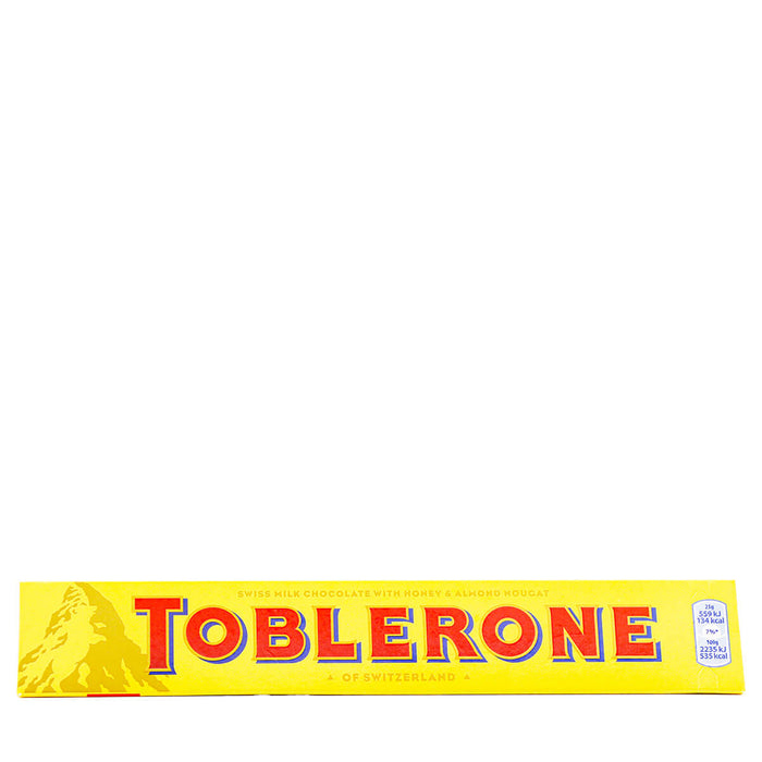 Toblerone Swiss Milk Chocolate with Honey & Almond Nougat 3.52oz