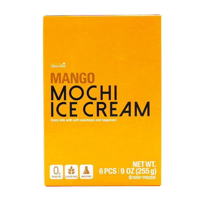 Greenhat Mango Mochi Ice Cream 9oz