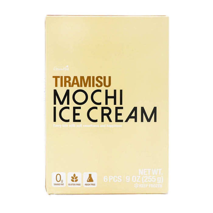 Greenhat Tiramisu Mochi Ice Cream 9oz