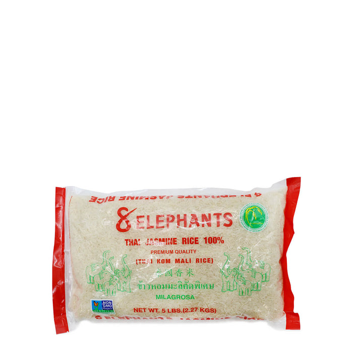 8 Elephants Jasmine Rice 5lb
