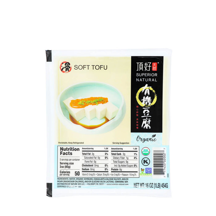 Superior Natural Organic Soft Tofu 16oz