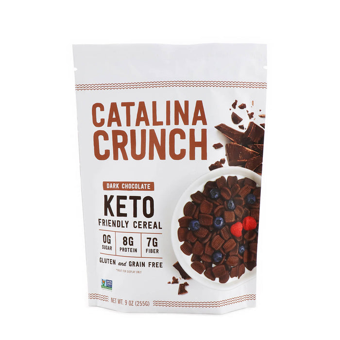 Catalina Crunch Dark Chocolate Keto Friendly Cereal 9oz