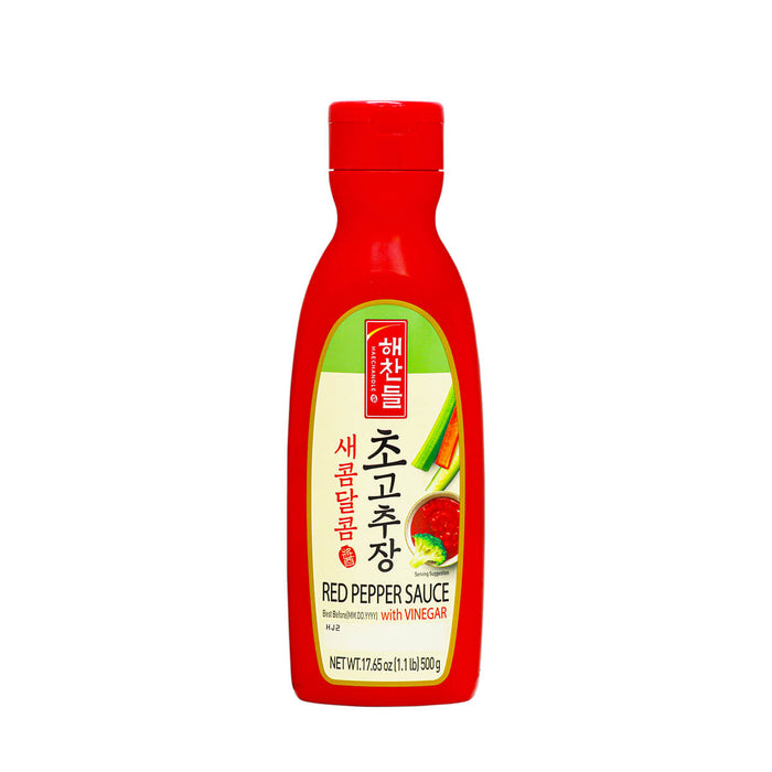 Haechandle Red Pepper Sauce with Vinegar 17.65oz
