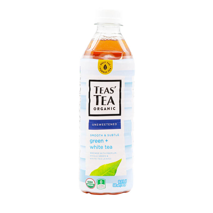 Teas' Tea Organic Unsweetened Green + White Tea 16.9fl.oz