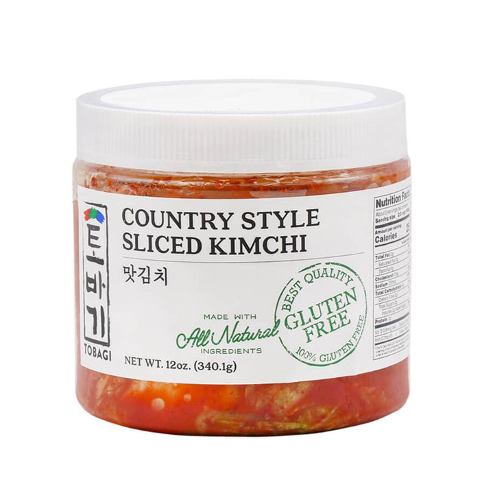 Tobagi Country Style Sliced Kimchi 12oz
