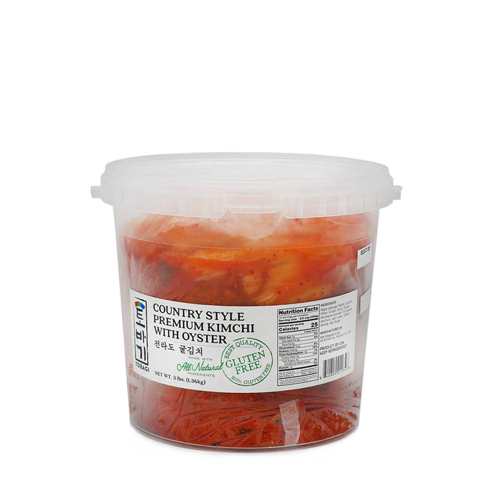 Tobagi Country Style Premium Kimchi with Oyster 3lbs
