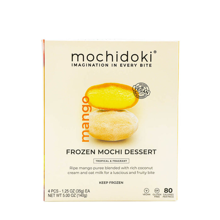 Mochidoki Frozen Mochi Dessert Mango 1.25oz x 4ea, 5.00oz