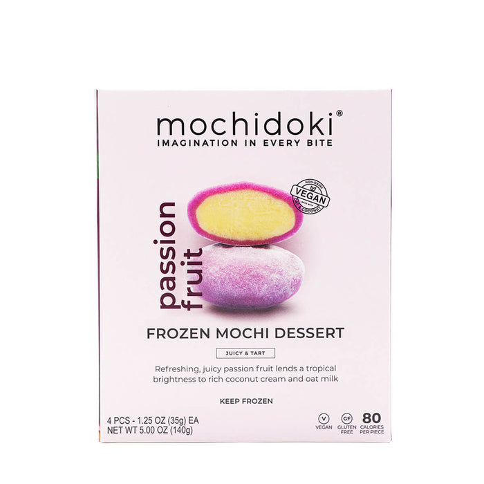 Mochidoki Frozen Mochi Dessert Passion Fruit 1.25oz x 4ea, 5.00oz