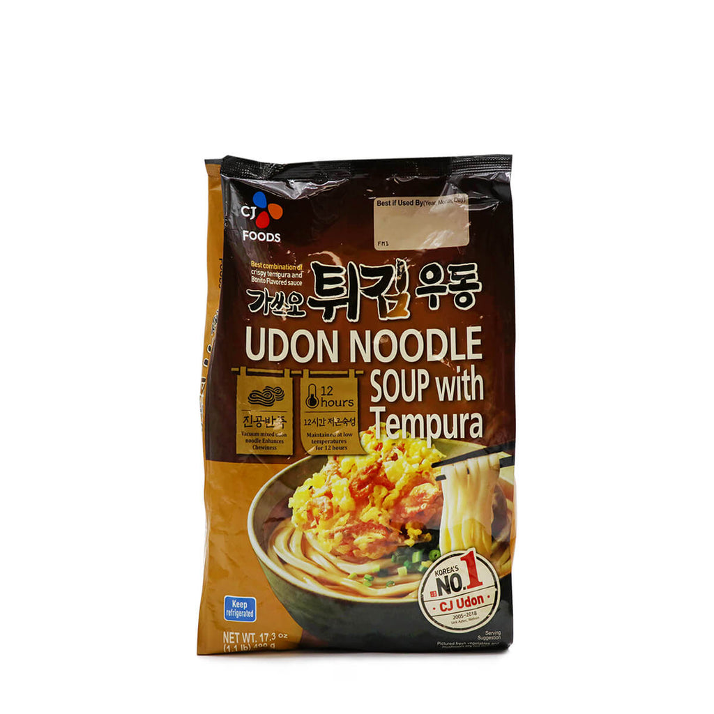 CJ Udon Noodle Soup with Tempura 1.1lb — H Mart Manhattan 