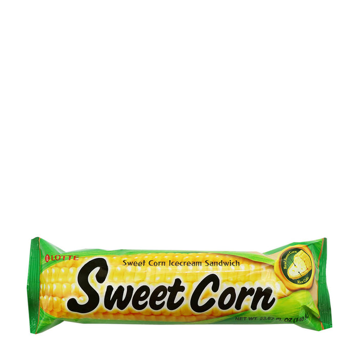 Lotte Sweet Corn Ice Cream Sandwich 140ml