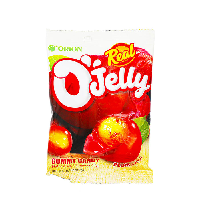 Orion O'Jelly Real Gummy Candy Plum Flavor 2.36oz