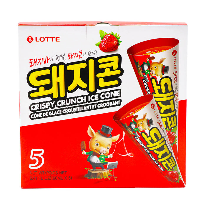 Lotte Crispy Crunch Ice Cone 5.41fl.oz