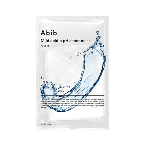 Abib Mild Acidic PH Sheet Mask Aqua fit 1Ea - H Mart Manhattan Delivery