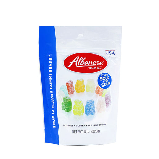 Albanese Sour 12 Flavor Gummi Bears 8oz - H Mart Manhattan Delivery