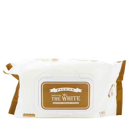 Babyrang Premium The White Baby Wipes 120 Pieces - H Mart Manhattan Delivery