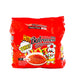 Bulramen Stir-Fried Ramen Spicy Chicken Flavor Extra Hot Family Pack 5 packs x 137.8g, 689g - H Mart Manhattan Delivery