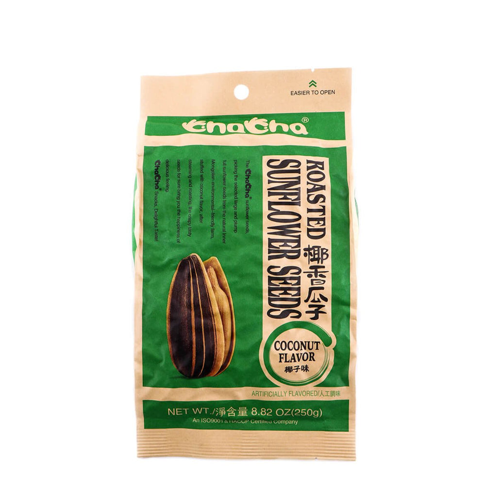 Chacha Food Roasted Sunflower Seeds Coconut Flavor 8.82oz H Mart