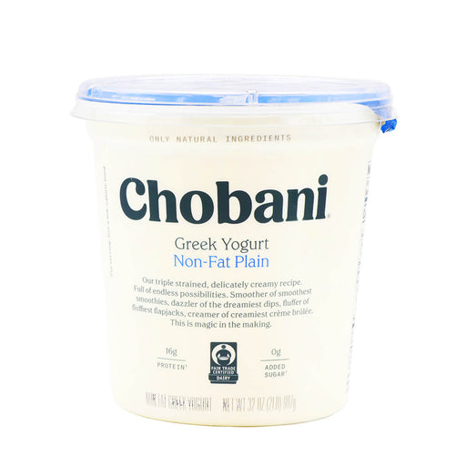 Chobani Greek Yogurt Non-Fat Plain 32oz - H Mart Manhattan Delivery